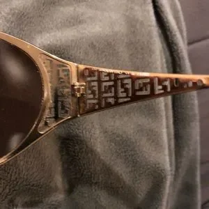 Fendi | Accessories | Authentic Vintage Fendi Gold Rim Logo  display picture 3